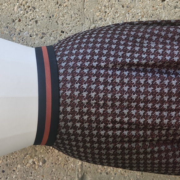 LA FEE MARABOUTEE houndstooth skirt - Picture 3 of 13